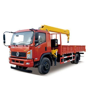 Articulated Boom Self Loader Crane 6 tons Truck Mounted Hydraulic Mobile Crane