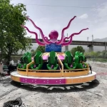 Attraction Amusement Park Kids Carnival Rides Fairground Octopus Turntable Ride,  Octopus Millstone for Sale