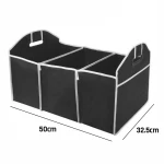 Auto Accessories Stowing and Tidying Car Multi-Pocket Large Capacity Folding Storage Bag Trunk Organizer