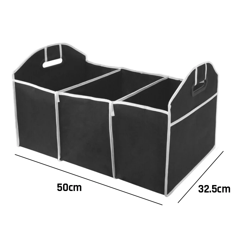 Auto Accessories Stowing and Tidying Car Multi-Pocket Large Capacity Folding Storage Bag Trunk Organizer