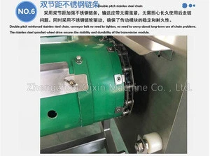 Automatic continuous rolling bamboo shoots vacuum packing machine