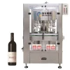 Automatic glass bottle fruit wine filling machine production line