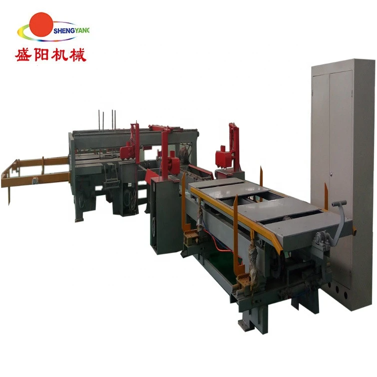 automatic plywood panel edge trimming/cutting saw machine