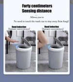 Automatic Touchless Intelligent induction Motion Sensor Kitchen Trash Can Wide Opening Sensor Eco-friendly Waste Garbage Bin