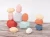 Import Baby building block montessori toys colored stacking gems wooden toy stones rocks pebbles from China