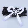Bachelorette party lace garter bowknot decoration ladies black lace garter