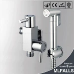 Bathroom Faucet Accessories Chrome Surface Finishing shattaf bidet spray