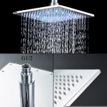 Bathroom Faucet Black Bronze Rain Shower Bath Faucet Ceiling Mounted Bathtub Shower Mixer Tap Bathroom Shower