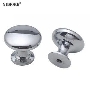 bathroom fittings residential solid chrome door pull handles classical zinc alloy handle &amp; knob