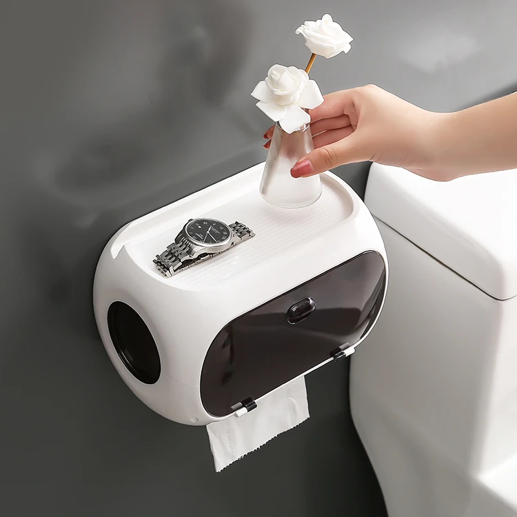 Bathroom Toilet Paper Storage Box Waterproof Tissue Holder