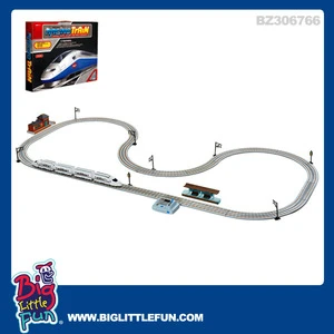 Battery operated toy train ,high speed train slot toy