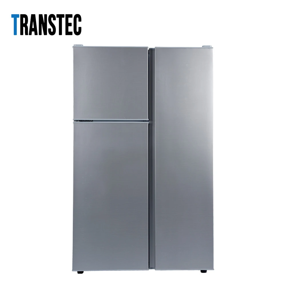 BCD-125T Factory Direct Sales Fridge Household Upright Solar Powered Top Freezer Refrigerator