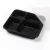 Import Bento Microwave Take Away Food Container 4 Compartment Lunch Box Meal RPP/PP Eco-friendly Disposable Plastic CLASSIC from China