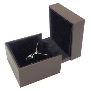 Best Buy Specialty Paper Cover Jewelry Gift Paper Packaging Jewelry Box with Logo for Necklace