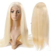 Best quality 613 virgin human full lace blonde wig 120% 130% 150% 180% cuticle aligned hair,luduna pruiken, blonde perucas