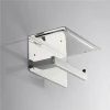 Best selling metal simple stainless steel wall mount tissue toilet roll paper holder