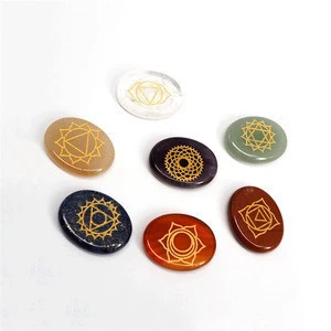 Best Selling New Design Magical Healing 7 Chakra Stones Set