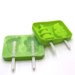Best Selling Product Silicone Ice Cream  Mould Juice Popsicle Maker Ice Lolly Popsicle Mold