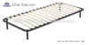 Best Selling wooden slat bed with headboard/Queen size bed