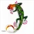 Import BETTER Wholesale Colorful Metal Gecko Wall Hanger Art Home And Garden Outdoor Wall Decor Crafts from China
