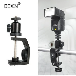 BEXIN Office Desk screen Divider Partition Clamp table truss pipe tube stable screen C shaped clip clamp pipe brackets holder