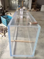 Big Acrylic Aquarium Fish Tank With 95% High Transparency