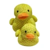 big yellow daffy duck plush toy