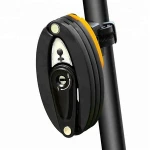bike lock-foldable bicycle Lock with taillight anti-theft