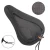 Import BIKEIN Super Comfortable Feel Fashion Texture Silicon Rubber Bicycle Cushion Comfortable Feeling,Tricolor Bicycle Saddle 223g from China