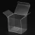 Import Bio-Degradable Vinyl Plastic Transparent Packaging Box Flat Folding Gift Box Clear Flower Box from China