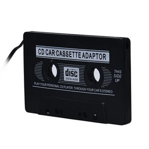 BK01 Newest Car Cassette Tape Adapter Cassette Mp3 Player Converter MP3 AUX Cable CD Player 3.5mm Jack Plug
