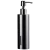 Import Black 304 Stainless steel freestanding liquid Squeeze hand sanitizer bathroom kitchen soap pump dispensers from China