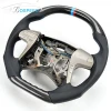 Black Carbon Fiber Car Steering Wheel For Toyota Highlander