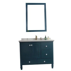 Blue bathroom vanities bathroom furniture series luxury bathroom cabinet