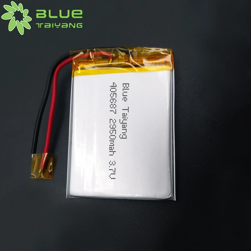 Blue Taiyang 405687  3.7V 2950mah lithium lipo ion li polymer battery