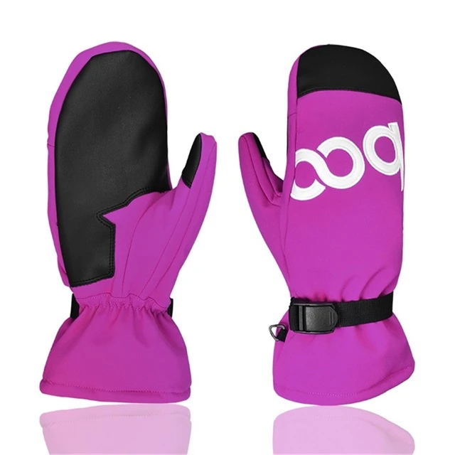 Boodun Fashion waterproof ski winter warm windproof  snow gloves