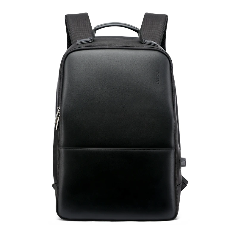 BOPAI Anti Theft Waterproof USB Backpack Men Large Capacity Microfiber Unisex Backpack