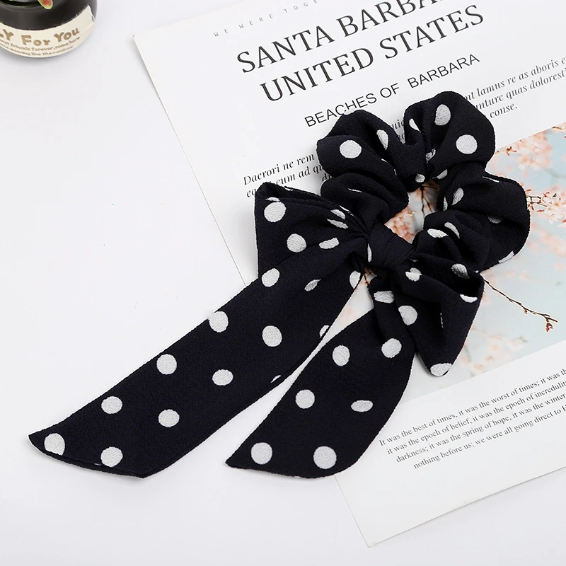 Bow Hair Scrunchies for Scrunchie Elastic Hair Bands Ponytail Vintage Hair Accessories for Women