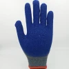 Brand MHR Latex coated cotton work gloves rubber coated cotton glove