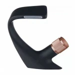 Brass black waterfall single hole hot and cold water faucet wash basin Mixer Bathroom Sink Mixer Faucets Waterfall  Tap