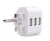 Import Britain type 5v 3a usb charger adapter UK Plug 3 usb port wall charger from China
