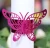 Import Butterfly Napkin Rings Pearl Paper Towel Buckle DIY Hollow Serviette Holder from China