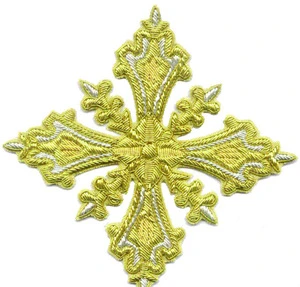 Byzantine Liturgical Embroidered Crosses, hand embroidered church crosses