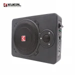 Car audio flat subwoofer  active under seat subwoofer hot model 8 inch power subwoofer