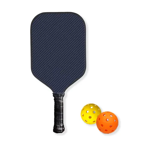 Carbon Fiber Pickleball Paddle fall resistant corrosion resistant hot formed Blue kvl texture pickle ball Rackets