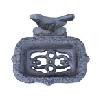 Cast iron retro nostalgic bird soap box soap dish decorative ornaments bath bathroom supplies