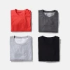 Casual single color blank inner hoodies for male