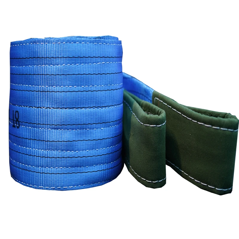 CE certificate and high quality 2.5Ton Polyester webbing sling color code webbing lifting sling