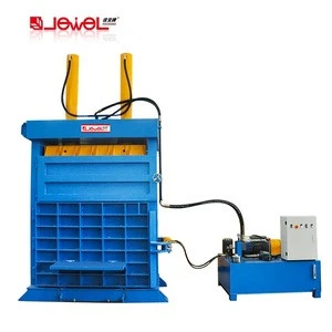 CE Certified hydraulic vertical rubber tyre recycling packing press baling machine