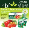 CellLabs HBF detox fiber drink powder with 29 types of fruits and vegetables